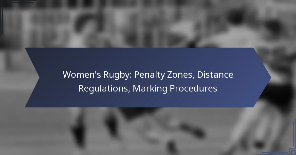 Women’s Rugby: Penalty Zones, Distance Regulations, Marking Procedures